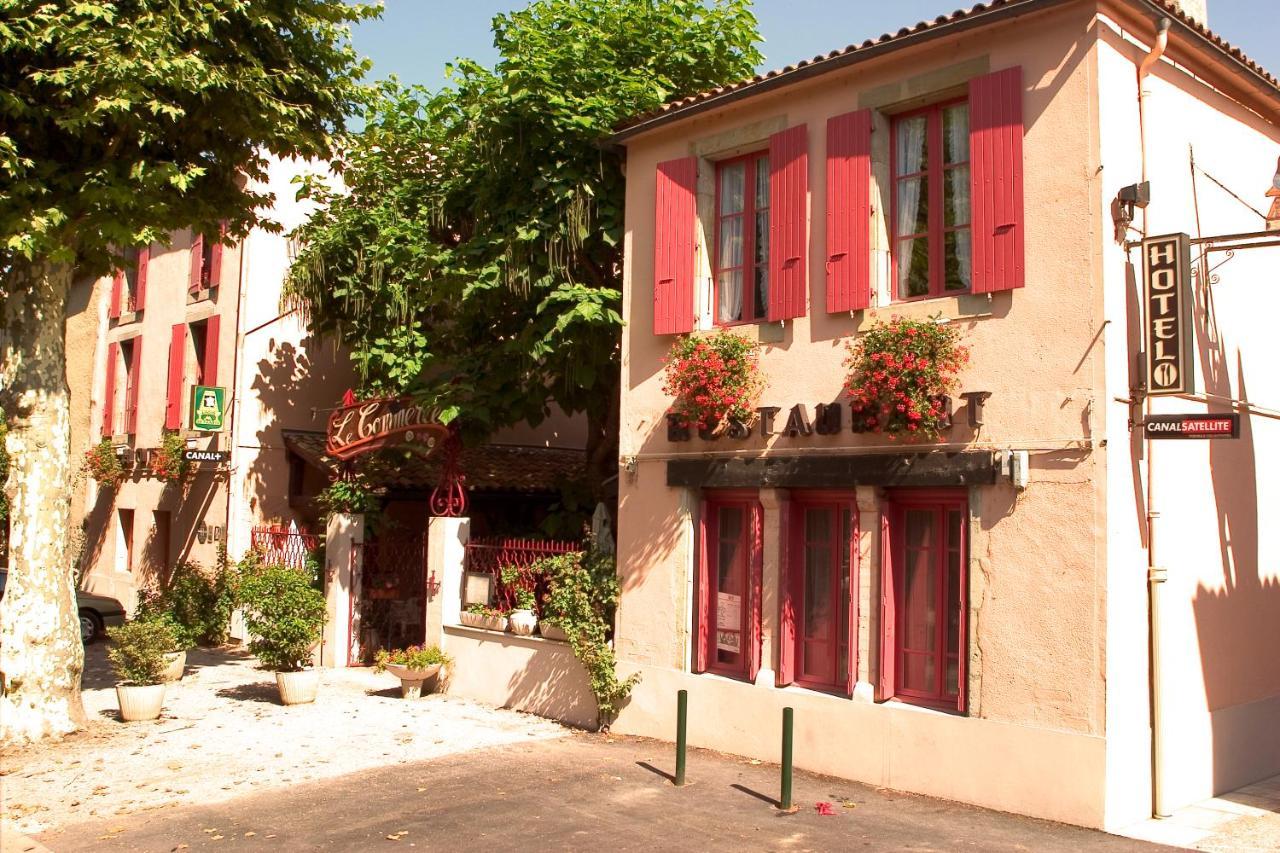 Hotel Le Commerce Mirepoix  Eksteriør billede