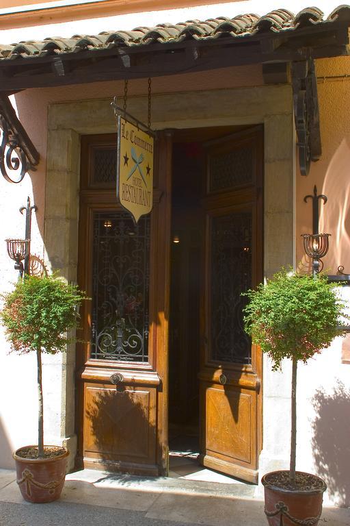 Hotel Le Commerce Mirepoix  Eksteriør billede
