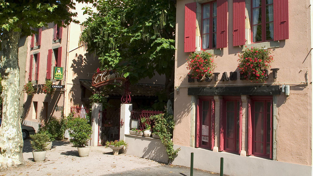 Hotel Le Commerce Mirepoix  Eksteriør billede
